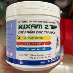 Diệt Ruồi KIXAM 2.7WP 400g–diệt ruồi mạnh nhất thế hệ mới,phụ gia Hoa Kỳ bả diệt ruồi sinh học TỐT , dẫn dụ thông minh