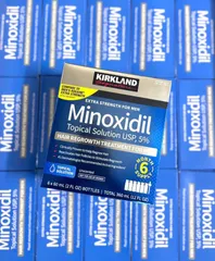 Kirkland Signature Minoxidil Dung dịch bôi ngoài da USP 5% Điều tr i rụng tóc nam sét 6 chai