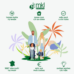 Sữa tắm dưỡng ẩm hương đào (Pháp) - MKL Green Nature Cosméthik Gel Douche Surgras Pêche Blanche Bio de Provence 1L