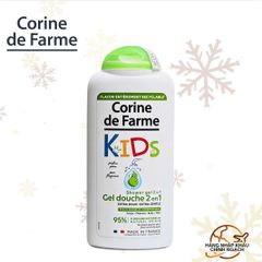Gel tắm và gội cho bé hương lê (Pháp) - Corine de Farme Shower Gel 2 in 1 Pear 300ml