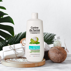 Gel tắm chứa nước dừa - Corine de Farme Essential Coconut Water Shower Gel 750ml