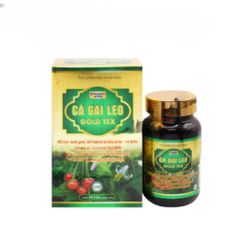 Bổ gan Cà Gai Leo Gold Tex hỗ trợ giải độc gan, hạ men gan, làm mát gan - Chai 50 viên 778954