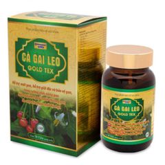Bổ gan Cà Gai Leo Gold Tex hỗ trợ giải độc gan, hạ men gan, làm mát gan - Chai 50 viên 778954