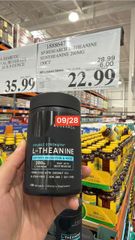 Viên uống Sports Research Double Strength L-Theanine 200 mg 150 viên - Thư giãn tinh thần - Giảm tải căng thẳng & Tăng cường trí nhớ - S/P Chuẩn Mỹ