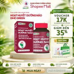 TPBVSK Viên Hoạt Huyết Dưỡng Não Domesco Giúp Tăng Tuần Hoàn Não 60 Viên/ hộp
