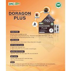 TPBVSK Doragon Plus Domesco Hỗ Trợ Giải Độc Gan, Giúp Tăng Cường Chức Năng Gan Hộp 30 Viên