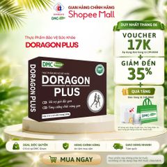 TPBVSK Doragon Plus Domesco Hỗ Trợ Giải Độc Gan, Giúp Tăng Cường Chức Năng Gan Hộp 30 Viên