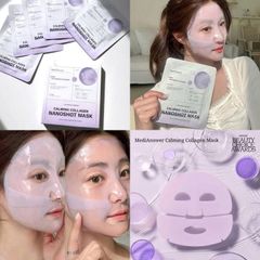 [Lẻ 1 Miếng] MediAnswer Mặt Nạ Vita Collagen 37g - Chăm Sóc Da Tươi Trẻ, Giảm Nếp Nhăn, Dưỡng Ẩm, Thích Hợp Mọi Loại Da