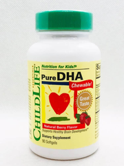 Viên uống bổ sung DHA cho trẻ từ 6 tháng đến 12 tuổi ChildLife Pure DHA 90 softgels