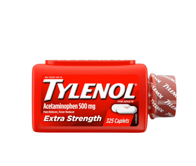 Tylenol Extra Strength 500mg - Mẫu mới - Viên giảm đau hạ sốt nhanh 325 viên - Hàng chính hãng Mỹ