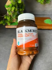 Viên uống Blackmores Total Calcium & Magnesium + D3 của Úc - Hỗ trợ xương và răng chắc khỏe, phòng ngừa loãng xương.