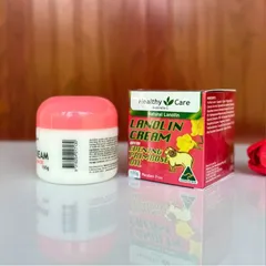 Kem dưỡng ẩm nhau thai cừu Healthy Care Natural Lanolin Cream With Evening Primrose Oil 100g - myphamchinhhang.