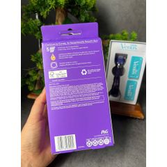 Dao cạo nữ 5 lưỡi Gillette Venus Deluxe Smooth Swirl + 2 Blade Refills