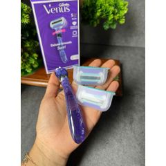 Dao cạo nữ 5 lưỡi Gillette Venus Deluxe Smooth Swirl + 2 Blade Refills