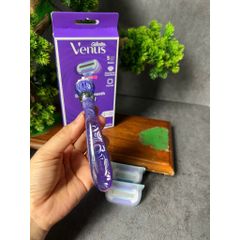 Dao cạo nữ 5 lưỡi Gillette Venus Deluxe Smooth Swirl + 2 Blade Refills