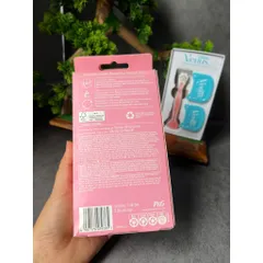 Thanh lí vỏ hộp bị cũ Dao cạo 3 lưỡi Gillette Venus Comfortglide White Tea scent 1 cán 2 đầu thay