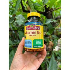 Viên uống bổ sung vitamin B12 Nature Made vitamin B12 1000mg 400 viên 779196