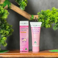 Kem dưỡng ẩm Healthy Care Lanolin Cream với Vitamin E 30g