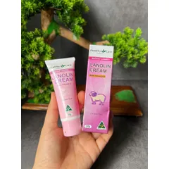 Kem dưỡng ẩm Healthy Care Lanolin Cream với Vitamin E 30g