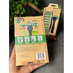 Set dao cạo râu Gillette sensor 3 hàng Úc - Set gồm 1 cán + 11 lưỡi dao
