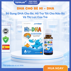 Hi - DHA - Bổ Sung DHA Cho Bé, Hỗ Trợ Tốt Cho Não Bộ Và Thị Lực Của Trẻ - Lọ 20ML - Hàng Nhập Khẩu Tây Ban Nha