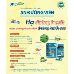 TPBVSK Viên Uống An Đường Viên Domesco Giúp Hỗ Trợ Hạ Đường Huyết 60 viên/hộp