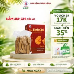 Nấm linh chi thái lát ( Polysaccarid ≥0.1%) DOMESCO 120g
