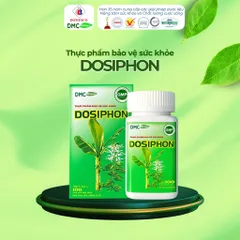 TPBVSK Viên Uống Hỗ Trợ sỏi đường tiết niệu, sỏi thận Dosiphon DMC Green Hộp 100 viên