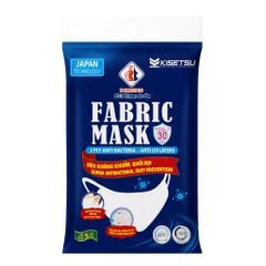 Khẩu Trang Vải 2 Lớp Fabric Mask Domesco Túi 5 Cái – Kháng Khuẩn, Hỗ Trợ Chống Tia UV