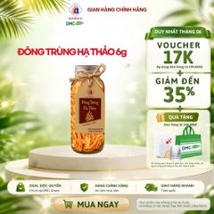 Đông Trùng Hạ Thảo sấy khô chai 6g