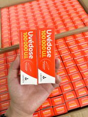 Vitamin D3 liều cao dạng nước Uvédose 100000 IU - Tăng cường sức khỏe xương & hệ miễn dịch - S/P Chuẩn Pháp