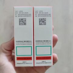 Vitamin D3 liều cao dạng nước Uvédose 100000 IU - Tăng cường sức khỏe xương & hệ miễn dịch - S/P Chuẩn Pháp
