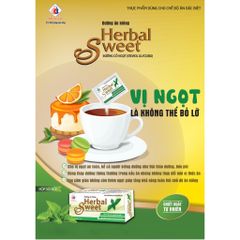 Đường Ăn Kiêng Ít Năng Lượng Herbal Sweet Domesco 50 gói