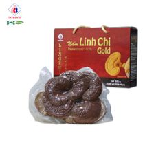 Nấm Linh Chi Gold Domesco Nguyên Tai Còn Nguyên Bào Tử Polysaccarid ≥ 0.1% Hộp 200gr