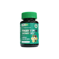 TPBVSK Hỗ Trợ Giảm Ho, Đau Họng, Khản Tiếng Do Viêm Họng Thanh Phế DMC Green Hộp 60 viên