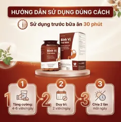 Viên uống giảm acid dịch vị Bình Vị Thái Minh (80 viên)