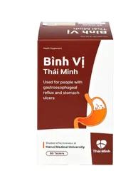 Viên uống giảm acid dịch vị Bình Vị Thái Minh (80 viên)