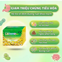 Cốm bổ sung lợi khuẩn Lactomin Plus Novarex (30 gói)