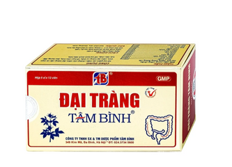 Viên giảm viêm đại tràng cấp và mãn tính Đại Tràng Tâm Bình (5 vỉ x 12 viên)
