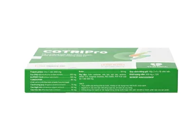 Viên uống bền thành mạch giảm trĩ Cotripro Thái Minh (2 vỉ x 10 viên)