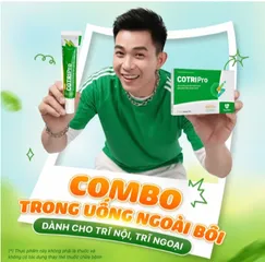 Viên uống bền thành mạch giảm trĩ Cotripro Thái Minh (2 vỉ x 10 viên)