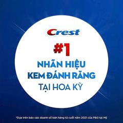 Kem đánh răng Crest Plus Scope Whitening Outlast Mint 153g (Mỹ)