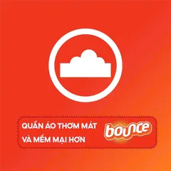 Giấy thơm quần áo Bounce Outdoor Fresh Dryer Sheets 120 tờ.