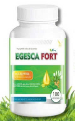 Thực phẩm bảo vệ sức khoẻ Egesca Fort hỗ trợ giảm ho, đau họng, khàn tiếng