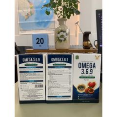Viên Uống Omega 369 Diệp Lục Cần Tây Tinh Dầu Thông Đỏ – Hỗ Trợ Thị Lực, Tăng Cường Sức Khỏe