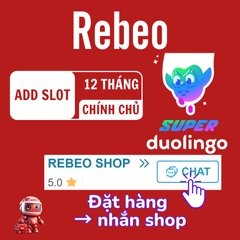 Mua Tài Khoản Duolingo Super Giá Rẻ, Nâng Chính Chủ 12 Tháng – Rebeo Shop
