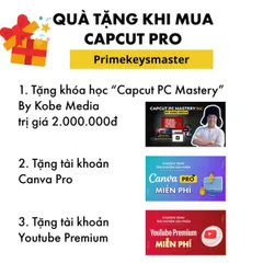 Tài Khoản Capcut Vip Pro Ổn Định 6Tháng
