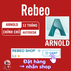 Nâng Cấp Tài Khoản Arnold Chính Chủ 12 Tháng, Giá Rẻ Tại Rebeo Shop