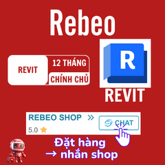 Nâng Cấp Tài Khoản Revit Chính Chủ, Giá Rẻ Tại Rebeo Shop