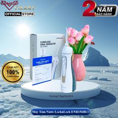 Máy Tăm Nước Không Dây LocknLock Cordless Oral Irrigator ENR156BLU -  Hàng Chính Hãng Bảo Hành 2 Năm